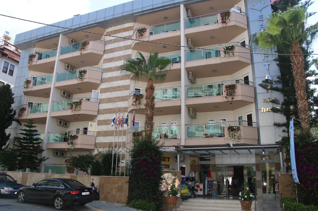 Erkaptan Apart Aparthotel Alanya Kültér fotó